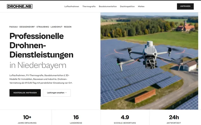 Drohnen Niederbayern